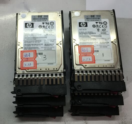 HP服務(wù)器 6块SAS 146G硬盘数据恢复成功